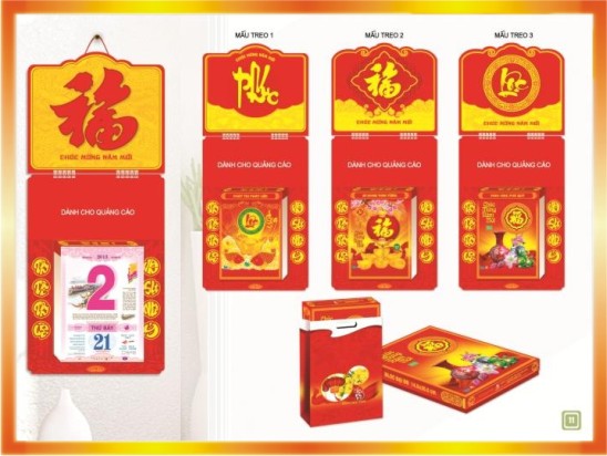 Block Lịch xé 2016 | Làm hộp đựng pha lê, in pha lê giá rẻ  | In Vien dong