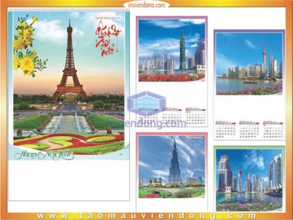 In lịch 2016 giá rẻ | Nhạc chế - Trèo Công Viên Nước  | In Vien dong