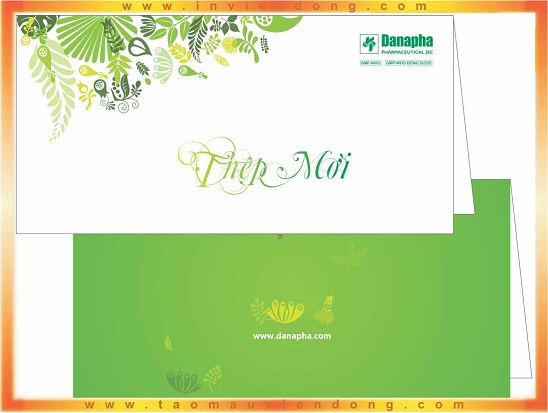 In Thiệp mời giá rẻ | In name card rẻ nhất tại Tây Hồ | In Vien dong