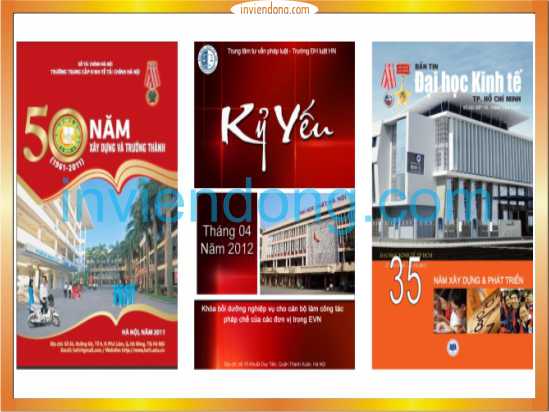 Khuyến Mại In Kỷ Yếu (Nhân ngày thành lập công ty) | In standee giá rẻ, lấy ngay tại Hà Nội | In Vien dong