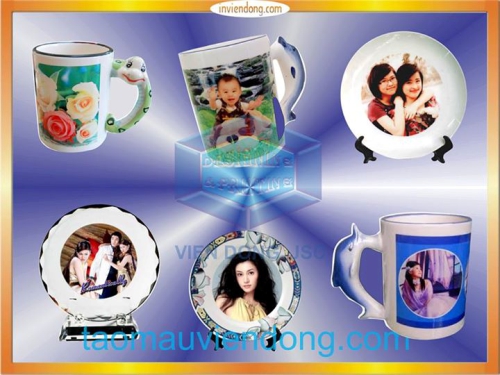 In ảnh lên cốc, đĩa Minh Long giá rẻ tại Hà Nội | In bộ bảng nội quy phòng cháy chữa cháy  | In Vien dong