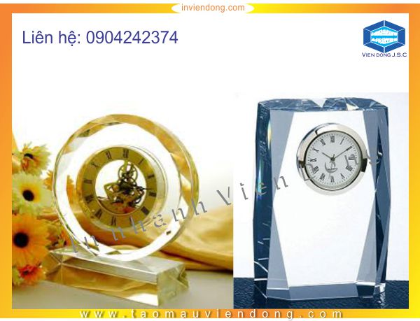 Đồng hồ pha lê giá rẻ nhất Hà Nội | Quà tặng giáng sinh 2015 | In Nhanh | In Lay Ngay