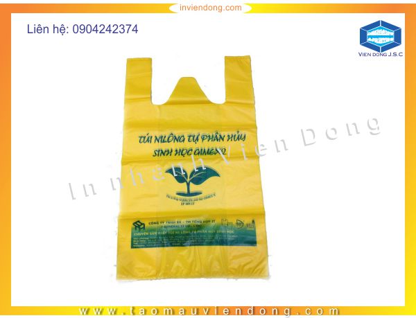 In túi nilon đẹp lấy nhanh | Hộp đựng nhẫn trái tim bằng nhung | In Vien dong