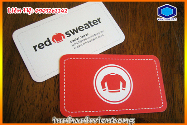 Những mẫu card bo góc đẹp | Hình thức thanh toán  | In Vien dong