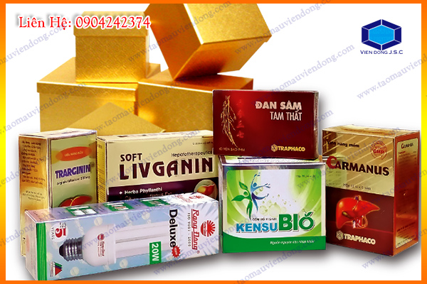 In vỏ hộp giá rẻ | Làm hộp đựng lịch nhanh tại Hà Nội  | In Vien dong