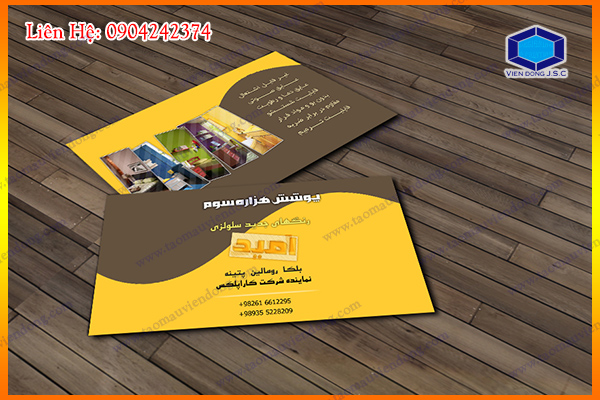 Xưởng In Card Visit Gía Rẻ | In lịch bàn tại Hà Đông  | In Vien dong