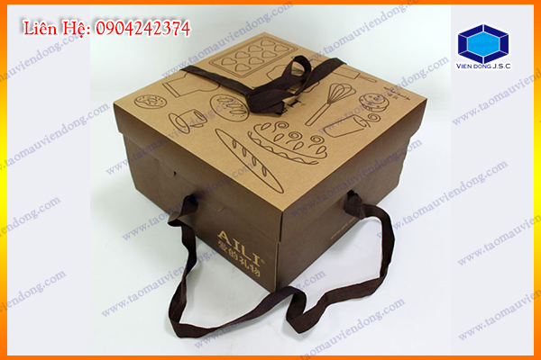 Làm vỏ hộp đựng bánh sinh nhật rẻ | In thẻ cảm ứng- thẻ từ  | In Vien dong