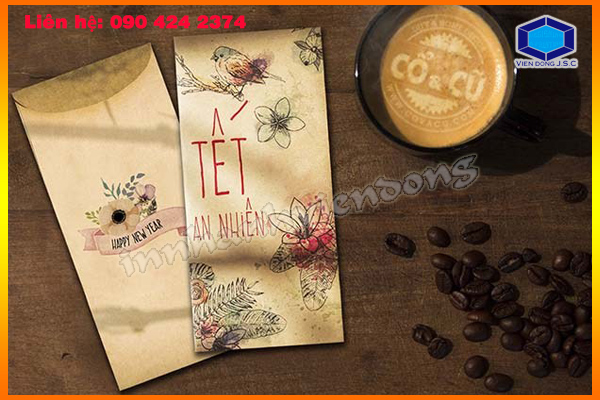 Những mẫu bao lì xì tết độc lạ năm 2018 | In hộp offset giá rẻ  | In Vien dong