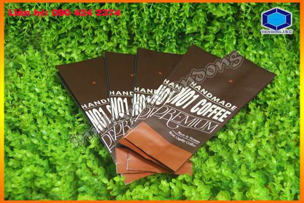 Địa chỉ bán túi đựng coffee số 1 Hà Nội  | Xưởng in card tại Cầu Giấy | In Vien dong