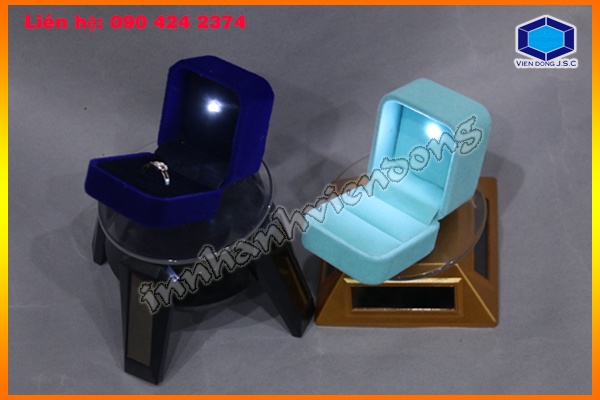 Địa chỉ bán hộp đựng nhẫn có đèn led giá rẻ | In Vien dong