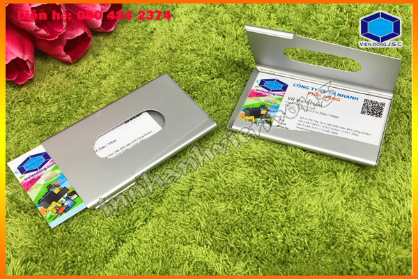 Hộp đựng card visit mới về, mẫu mã độc đáo, có sẵn | In Vien dong